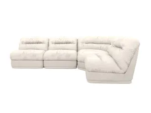 Reva Noa Fog 4 Seater Modular Corner Sofa by James Lane, a Sofas for sale on Style Sourcebook