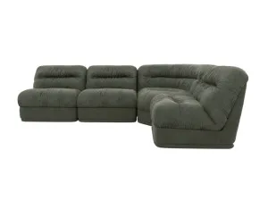 Reva Tribute Dark Jade 4 Seater Modular Corner Sofa by James Lane, a Sofas for sale on Style Sourcebook