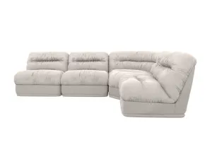 Reva Toorak Pearl 4 Seater Modular Corner Sofa by James Lane, a Sofas for sale on Style Sourcebook