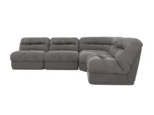 Reva Tribute Storm 4 Seater Modular Corner Sofa by James Lane, a Sofas for sale on Style Sourcebook