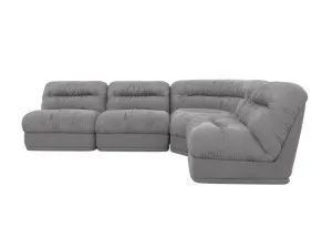 Reva View Steel 4 Seater Modular Corner Sofa by James Lane, a Sofas for sale on Style Sourcebook