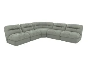 Reva Avon Sage 5 Seater Modular Corner Sofa by James Lane, a Sofas for sale on Style Sourcebook