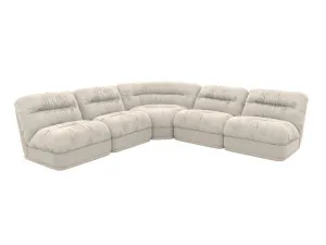 Reva Avon Mineral 5 Seater Modular Corner Sofa by James Lane, a Sofas for sale on Style Sourcebook