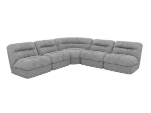 Reva California slate 5 Seater Modular Corner Sofa by James Lane, a Sofas for sale on Style Sourcebook
