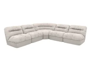 Reva Toorak Pearl 5 Seater Modular Corner Sofa by James Lane, a Sofas for sale on Style Sourcebook