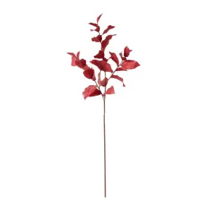 Salal Leaf Spray Dark Red - 84cm by James Lane, a Plants for sale on Style Sourcebook