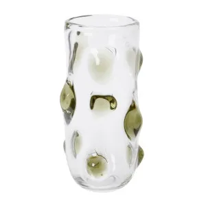 Kairo Vase Glass Green by James Lane, a Vases & Jars for sale on Style Sourcebook