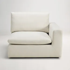 Hudson Right Arm - Luxe Natural by Lounge Lovers, a Sofas for sale on Style Sourcebook