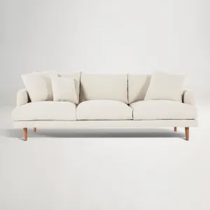 Hampton 4 Seat Sofa - Drift Natural by Lounge Lovers, a Sofas for sale on Style Sourcebook