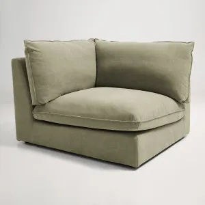 Loft Modular Corner - Florence Green by Lounge Lovers, a Sofas for sale on Style Sourcebook