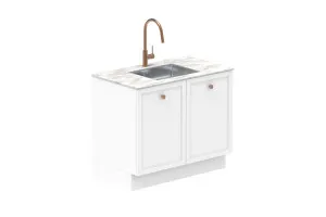 All Door 1050 Floor Cabinet - Matte White Polyurethane by ADP, a Laundry for sale on Style Sourcebook
