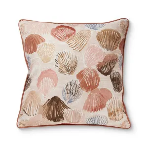 Rockpool Rust Cushion Linen Blend 50cm by Madras Link, a Cushions, Decorative Pillows for sale on Style Sourcebook