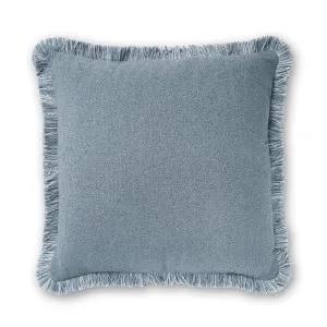 Margot Soft Blue Fringe Cushion by Madras Link, a Cushions, Decorative Pillows for sale on Style Sourcebook