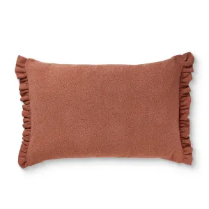 Willa Grapefruit Frill Cushion 40x60cm by Madras Link, a Cushions, Decorative Pillows for sale on Style Sourcebook