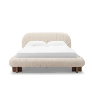 Rem Queen Bed - [ Scala Chalk ] by ELLISON STUDIOS., a Beds & Bed Frames for sale on Style Sourcebook