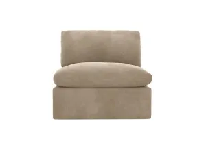 Willow Apt Muse Soft Brown Armless Sofa Module by James Lane, a Sofas for sale on Style Sourcebook