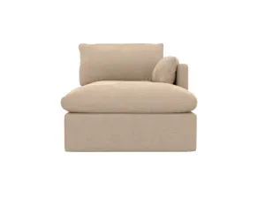 Willow Apt Muse Driftwood Right Arm Facing Chaise Sofa Module by James Lane, a Sofas for sale on Style Sourcebook