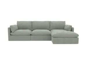 Willow Apt Avon Sage 3 Seater Chaise Sofa Right Facing by James Lane, a Sofas for sale on Style Sourcebook