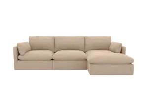 Willow Apt Muse Driftwood 3 Seater Chaise Sofa Right Facing by James Lane, a Sofas for sale on Style Sourcebook