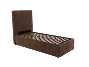 Havana Leo Gas Lift Bed Muse Chocolate Single by James Lane, a Beds & Bed Frames for sale on Style Sourcebook