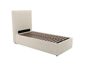 Havana Leo Gas Lift Bed Muse Flax Single by James Lane, a Beds & Bed Frames for sale on Style Sourcebook