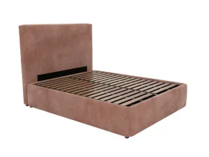 Havana Leo Gas Lift Bed Muse Dusk Double by James Lane, a Beds & Bed Frames for sale on Style Sourcebook