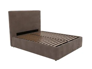 Havana Leo Gas Lift Bed Muse Mink Queen by James Lane, a Beds & Bed Frames for sale on Style Sourcebook