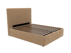 Havana Leo Gas Lift Bed Avon Honey King by James Lane, a Beds & Bed Frames for sale on Style Sourcebook