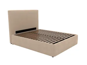 Havana Leo Gas Lift Bed Muse Driftwood King by James Lane, a Beds & Bed Frames for sale on Style Sourcebook