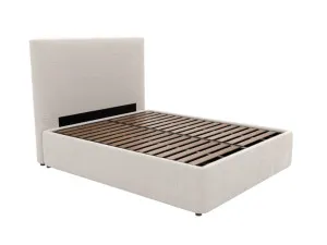 Havana Leo Gas Lift Bed Toorak Pearl King by James Lane, a Beds & Bed Frames for sale on Style Sourcebook