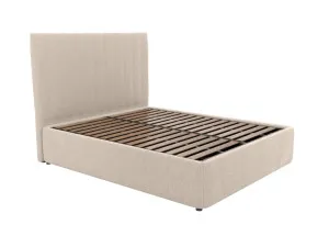 Valor Leo Gas Lift Bed Avon Taupe Double by James Lane, a Beds & Bed Frames for sale on Style Sourcebook