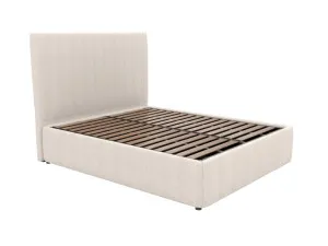 Valor Leo Gas Lift Bed Kent Bisque Double by James Lane, a Beds & Bed Frames for sale on Style Sourcebook