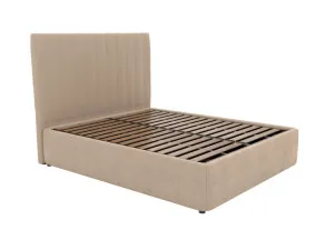 Valor Leo Gas Lift Bed Muse Driftwood Double by James Lane, a Beds & Bed Frames for sale on Style Sourcebook