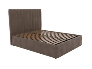 Valor Leo Gas Lift Bed Muse Mink Double by James Lane, a Beds & Bed Frames for sale on Style Sourcebook