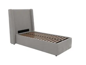 Wing Leo Gas Lift Bed Toorak Pebble Single by James Lane, a Beds & Bed Frames for sale on Style Sourcebook