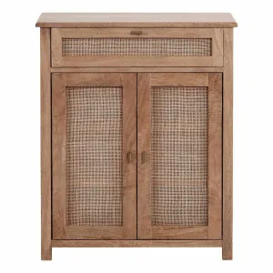 Julian Shoe Cabinet in Mangowood Havana Stain / Rattan by OZ Design, a Cabinets, Chests for sale on Style Sourcebook