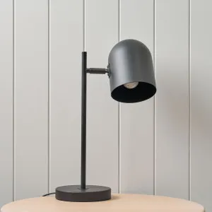 Dawn Wodonga Black Table Lamp, Iron with Satin Black Finish, Modern and Industrial Style by Dawn, a Table & Bedside Lamps for sale on Style Sourcebook