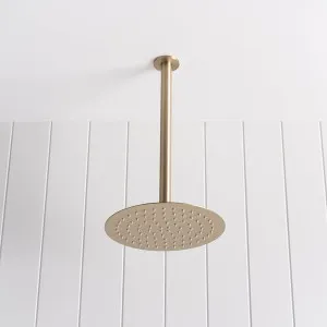 Ceiling Shower Arm and Head in Brushed Nickel by Yabby by Yabby, a Shower Heads & Mixers for sale on Style Sourcebook