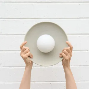 Dawn Bendigo Shale Wall Light, Handcrafted Ceramic, IP44 Rated, for Bathroom or Bedroom by Dawn, a Wall Lighting for sale on Style Sourcebook