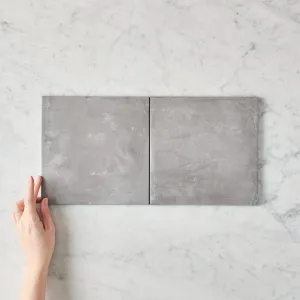 Bells Beach Charcoal Encaustic Look Square Tile by TileCloud by TileCloud, a Encaustic Tiles for sale on Style Sourcebook