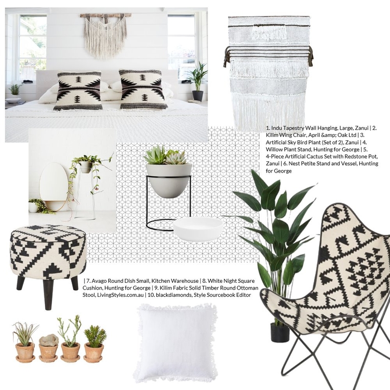 Aztec Bedroom Mood Board by Jo Taylor on Style Sourcebook