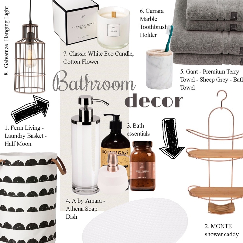 Bathroom Decor Mood Board by Dian Lado on Style Sourcebook