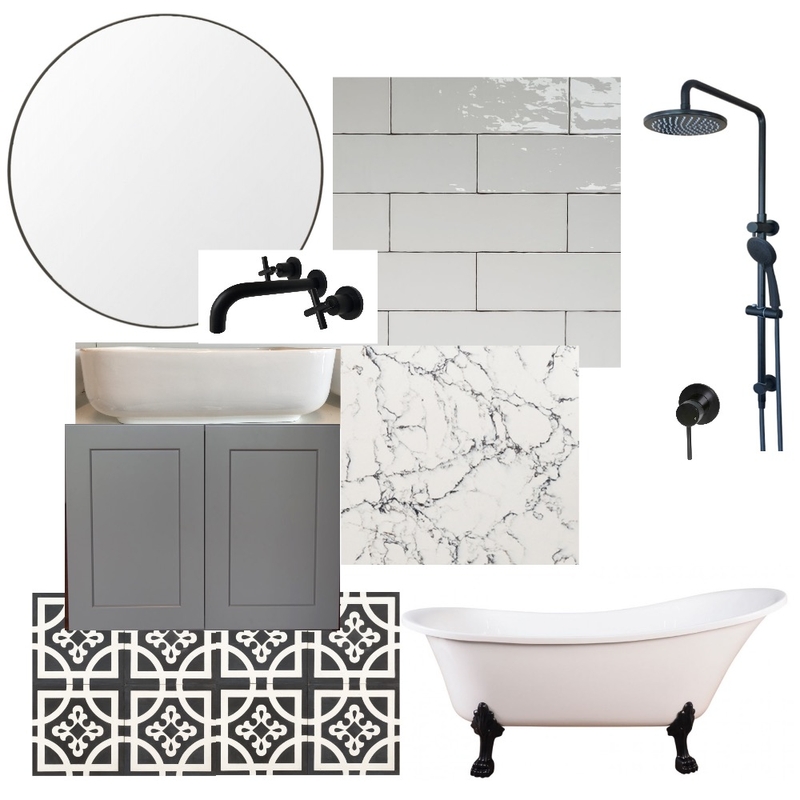 Bathroom Mood Board by rebeccawelsh on Style Sourcebook