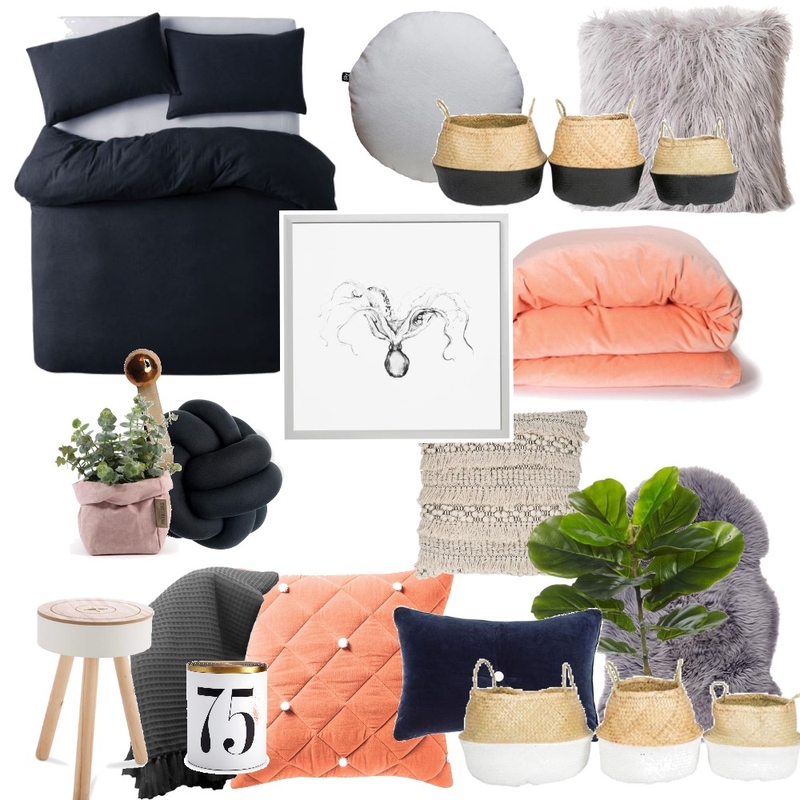 mia's bedroom Mood Board by mia.dimech on Style Sourcebook