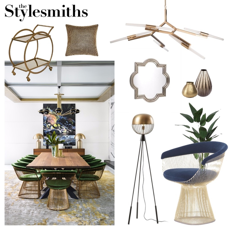 Luxe Living Mood Board by The Stylesmiths on Style Sourcebook