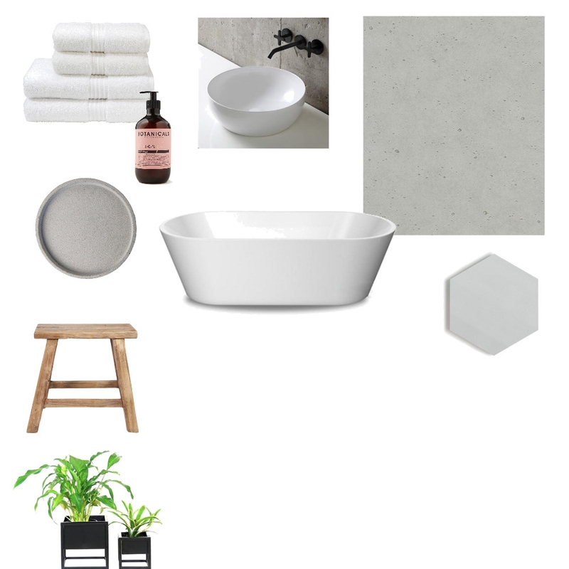 Bathroom Mood Board by Rebecca Kurka on Style Sourcebook