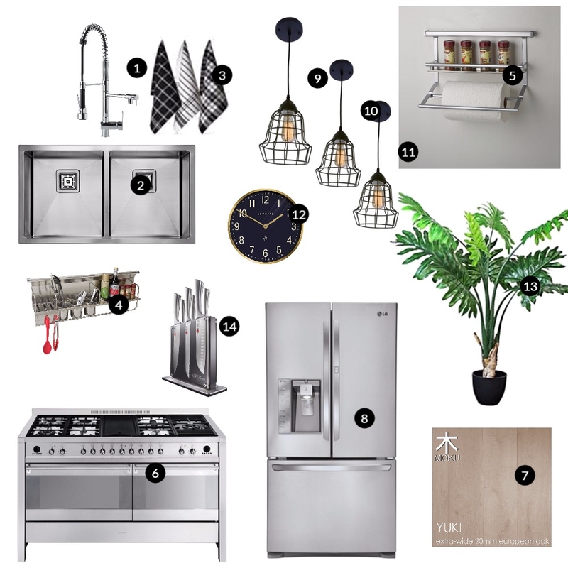 Sleek Kitchen Mood Board by renovatormate on Style Sourcebook