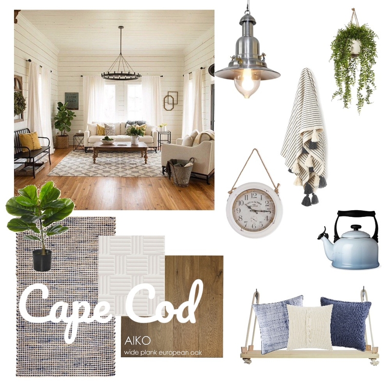 Cape cod Mood Board by thebohemianstylist on Style Sourcebook