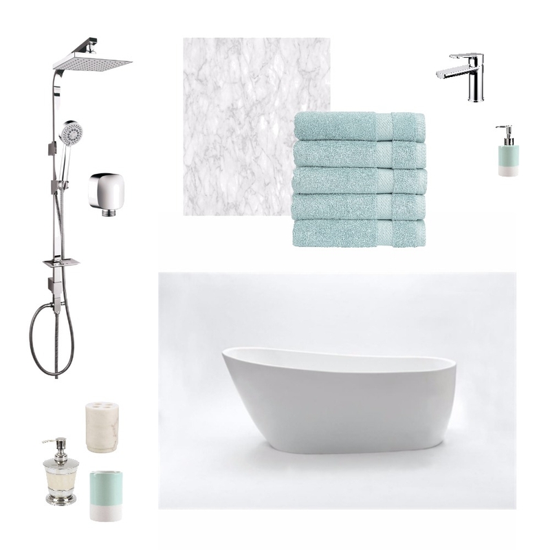 Ensuite Mood Board by shinpiteki on Style Sourcebook