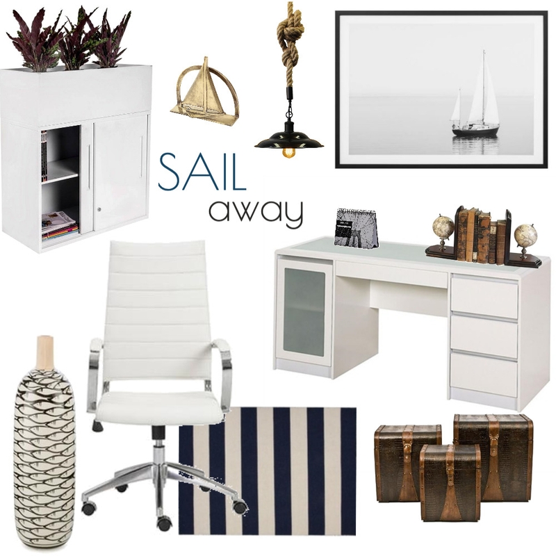 Sail Away Mood Board by www.susanwareham.com on Style Sourcebook